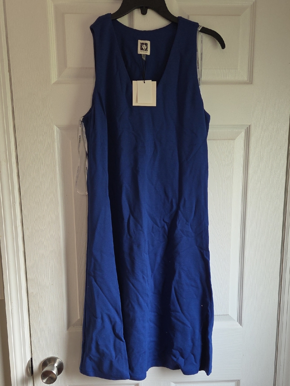 NWT Sleeveless Royal Blue Shift Dress
